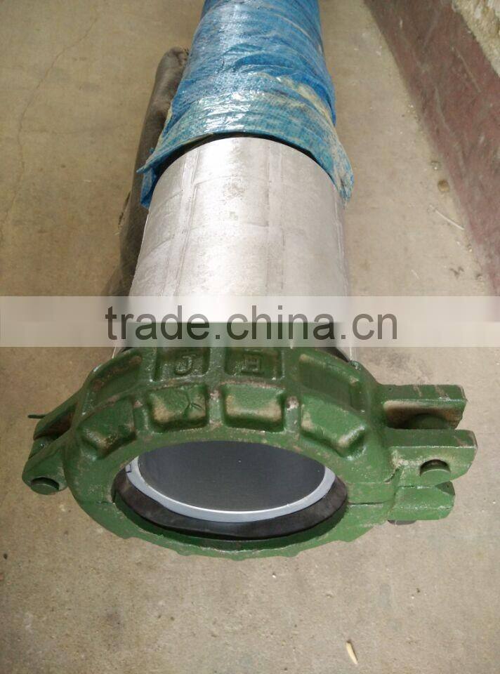 Top Quality High Pressure 4 Inch Concrete Pump Rubber End Hose