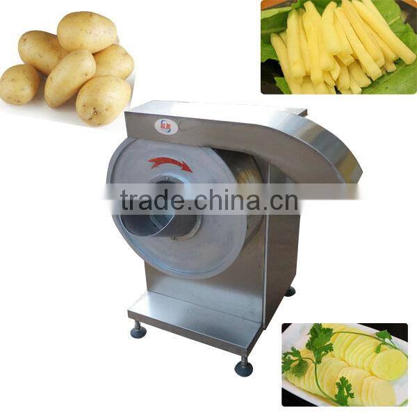 Stainless Steel Automatic Potato Slicer and Silk Machine