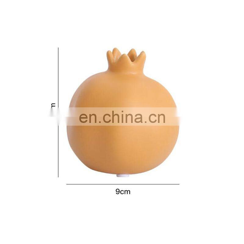 Wedding Decoration Vases Pomegranate Decors Deco Antique Round Glazed Modern Desktops Colored Ceramic Bud Ceramics Flower Vase