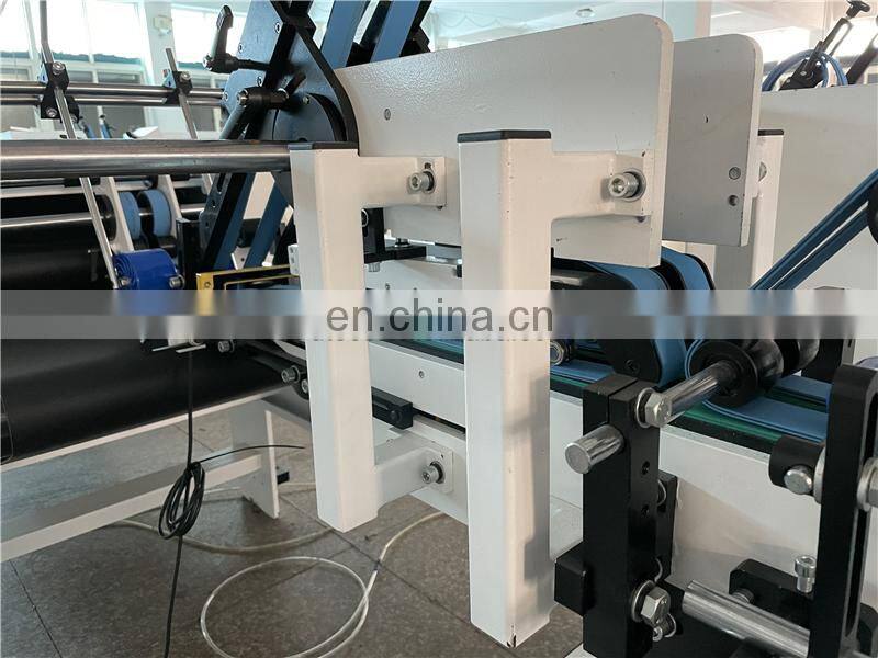 YZFG600/800 High Speed Pre-folding Automatic chocolate dessert packaging paper Carton Box Folder and Gluer with Prefold System