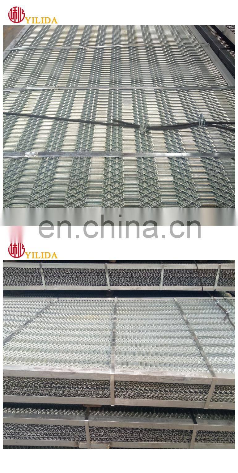 Factory supply best price galvanized expanded metal gothic mesh