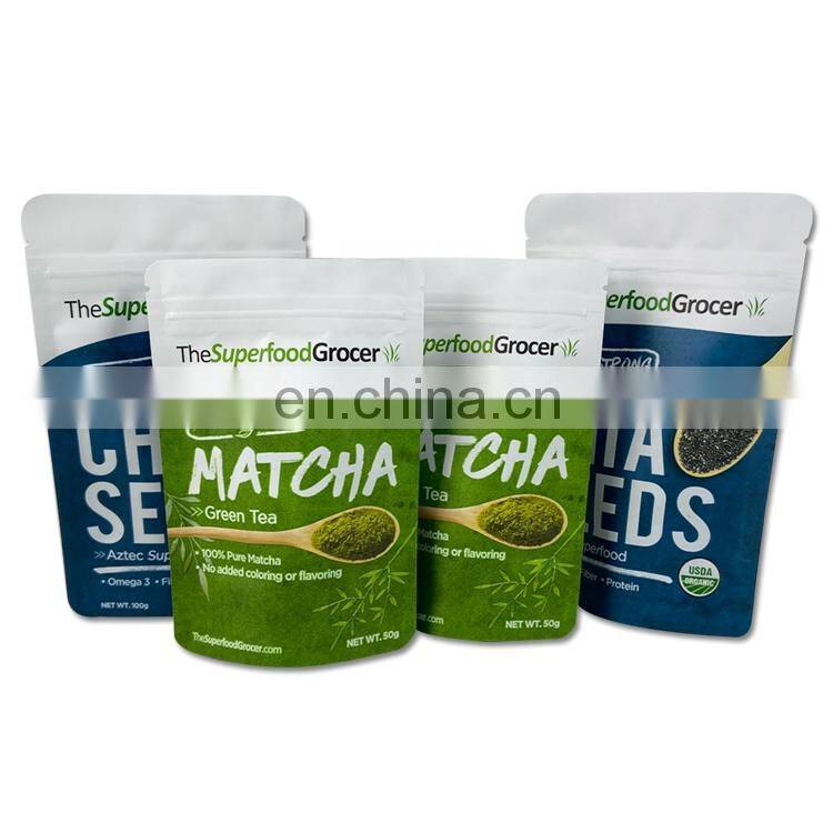 eco packaging paper bags snack cashew nuts packaging stand up clear window brown Kraft custom paper bag with your own logo