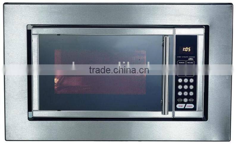 white/silver/black portable mechanical microwave oven