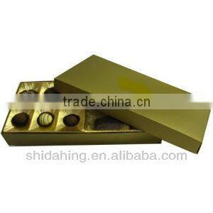 custom chocolate paper packaging