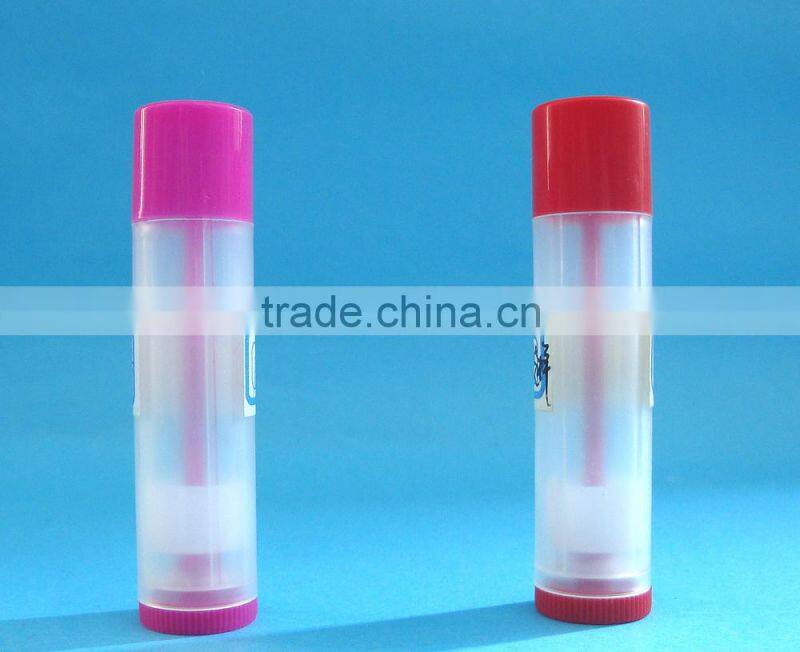 Clear lip balm tube 5g,15g, 75g,90g