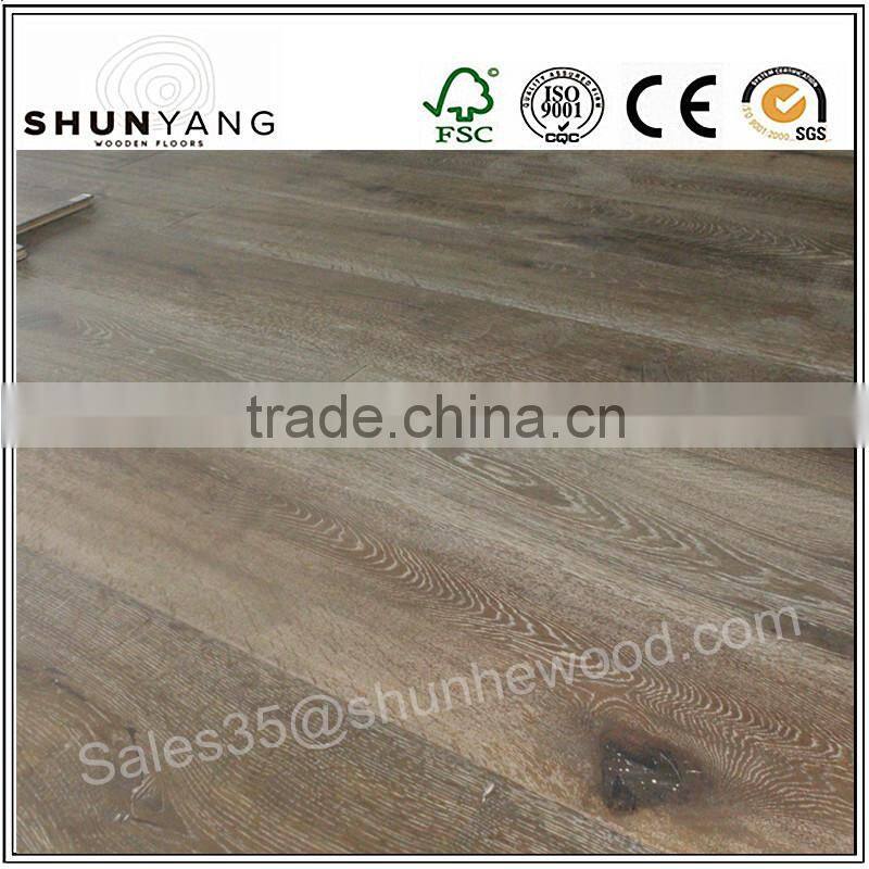 Wire Brush Hardwood Floors&European White Oak Floors