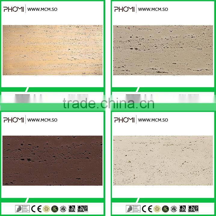 2015 high quality flexible waterproof antiskid waterproof breathability durability white travertine