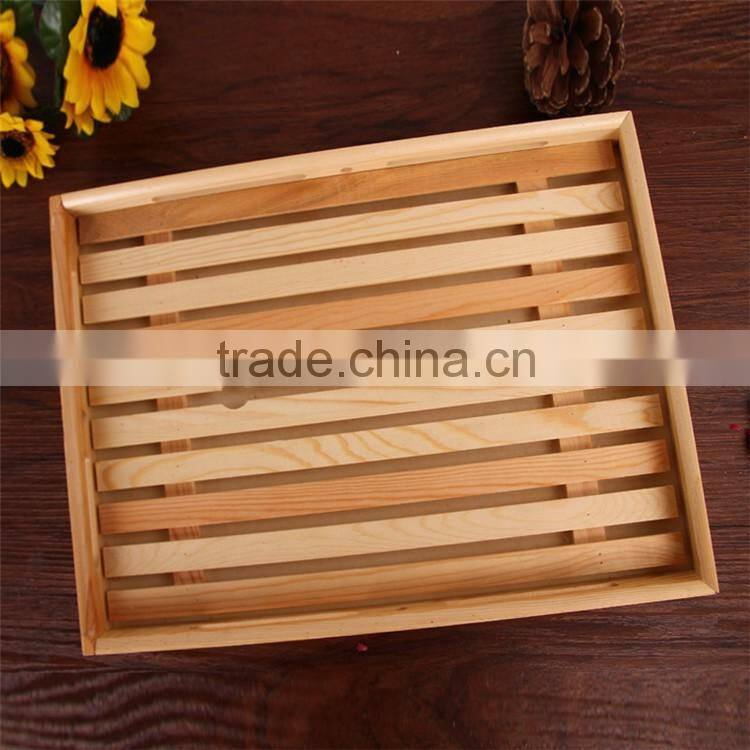 wooden tray , wooden bread tray , cake display trays