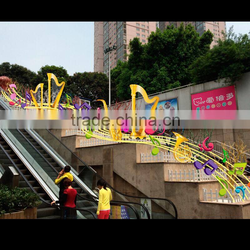 christmas decoration LED street motif light decorative artificial flower with light