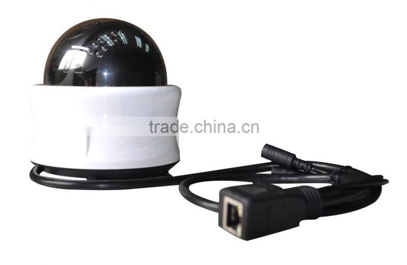New design H.264 full hd ip dome camera with 1280x720 (Mega Pixels)