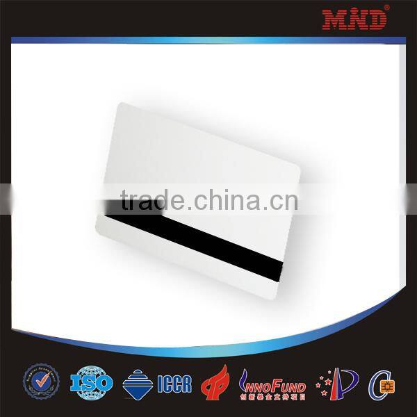 MDC99 blank credit cards with magnetic stripe