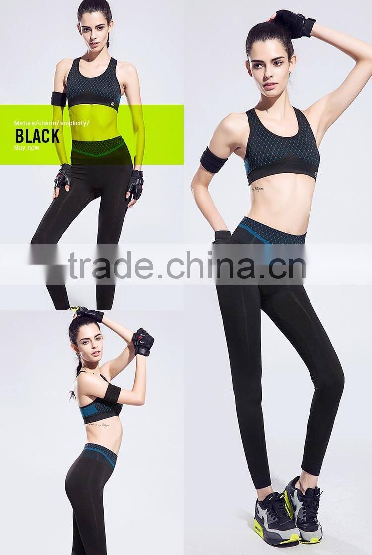 Women Yoga wear Custom made yoga pants wholesale blank jogger pants