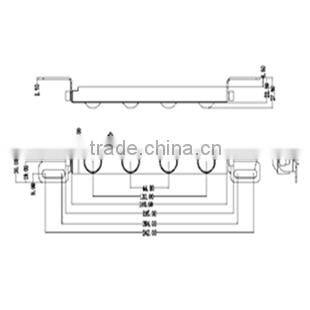 400lm/6W/12V,CE,led high power auto/car daytime running light DRL16