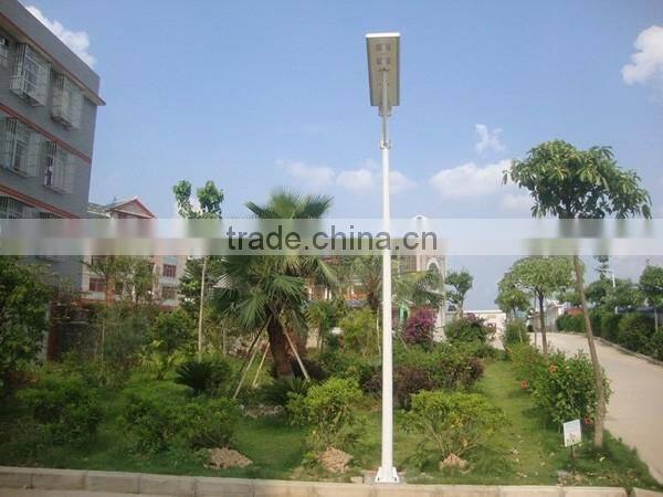 solar grid tie micro inverter pole 30w solar street light