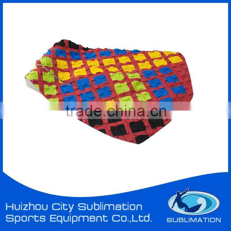 OEM Colorful Surfboard Tail Pads, Arch Bar, EVA Surfboard Traction Pad, Deck Pad, Grip Pad, Grooves, And Color