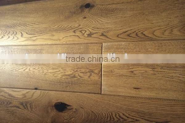 Rustic engineered oak parquet