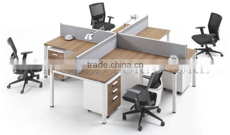 New arrival Wooden 2 seater Office Workstations, Small Cubicles ( SZ-WS399)