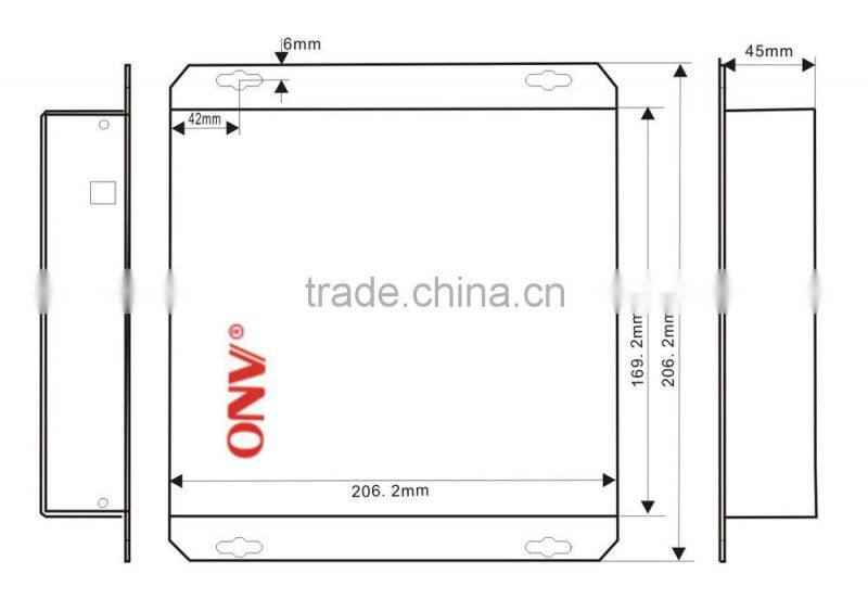 8CH Video Fiber Optic Transceiver with 1CH Bi-directional Audio