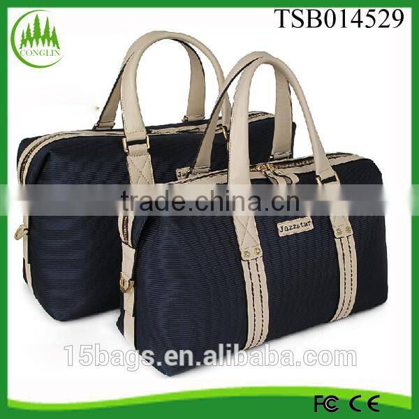 High Quality Leisure Sports PU Wholesale Leather Travel Bag Foldable