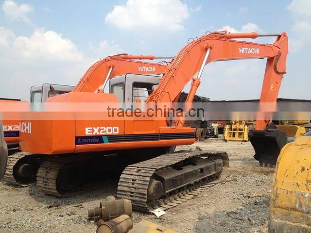 used good condition excavator HITACHI EX200 in cheap price for sale