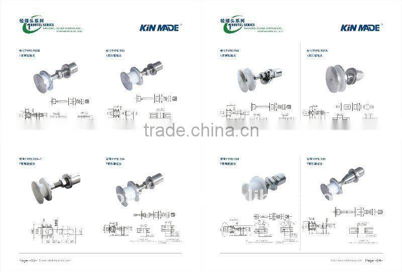 Glass routel for spider fitting (point fixing),Structural glass curtain walls Routel series