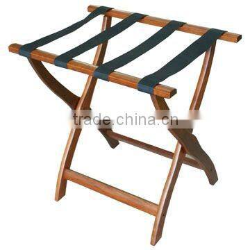 folding and wooden luggage racks