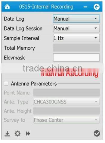 CHC RTK survey software LandStar6.0 Point survey Land survey