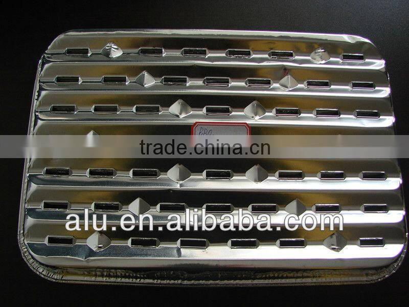 Supply professional grill aluminum foil trays for BBQ