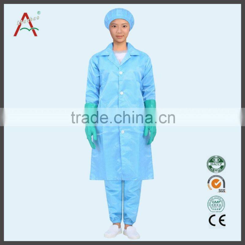 White Short Sleeve 100% Cotton Lab Coat