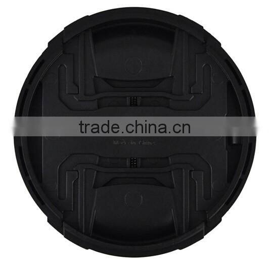 Kiwifotos Custom Lens Cap 55mm ABS Snap-on Lens Cap 55mm For Canon With lens Cap Keeper Hole