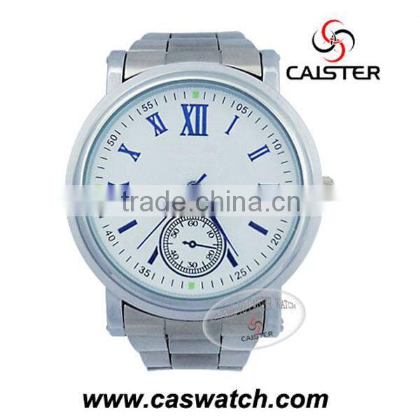 KS-03SS Factory water resistant quartz stainless steel watch
