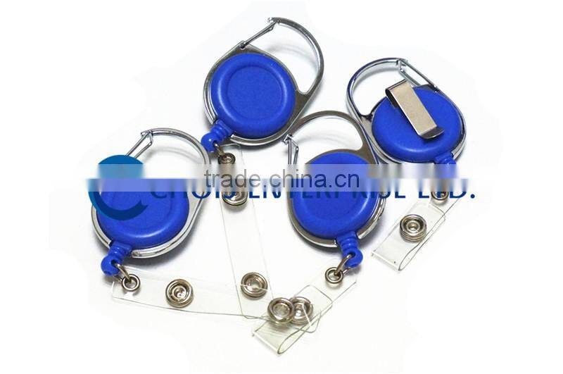Cheap Custom Retractable Badge Reel with Swivel Alligator Clip