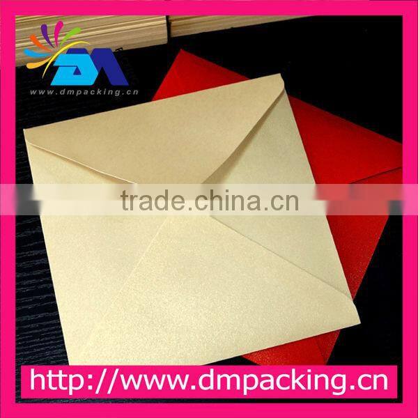 high class preal paper 16X16cm paper envelope