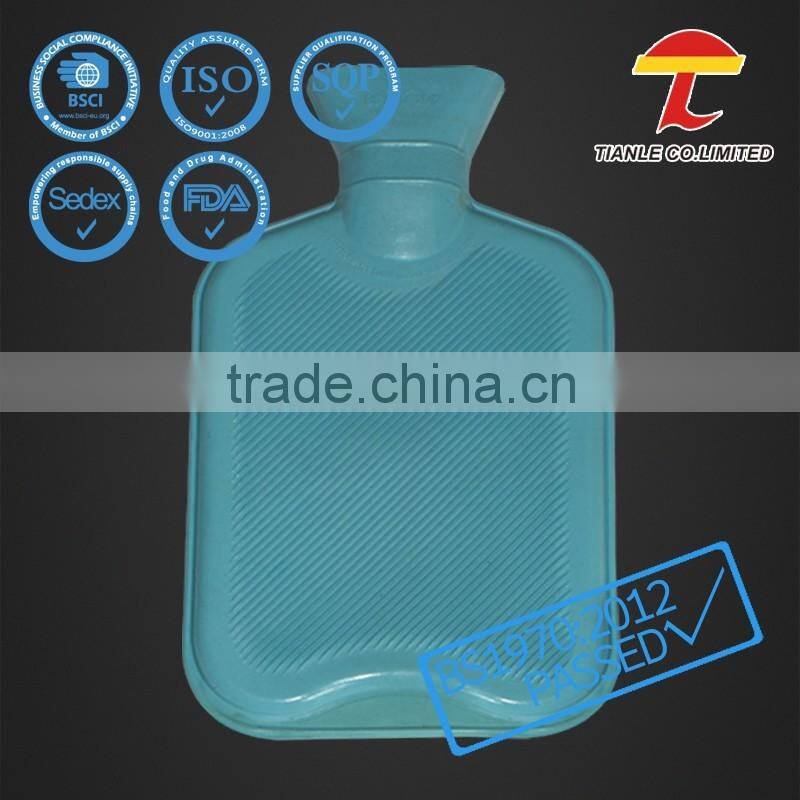 1500ml qualified BS giant rubber hot water bottle