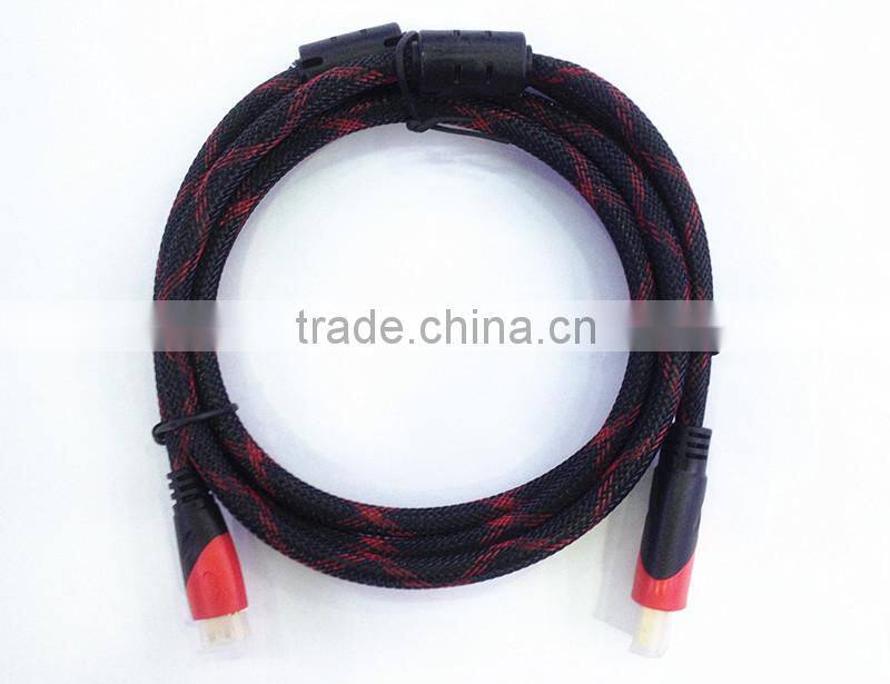 HDTV application Mini HDMI cable 24K Gold plated