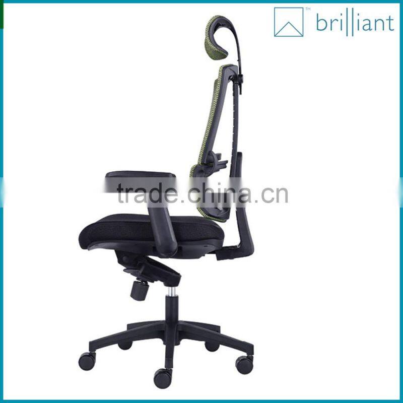 888-1A high-tech comfortable ergonomic Multi-fonction office chair with headrest