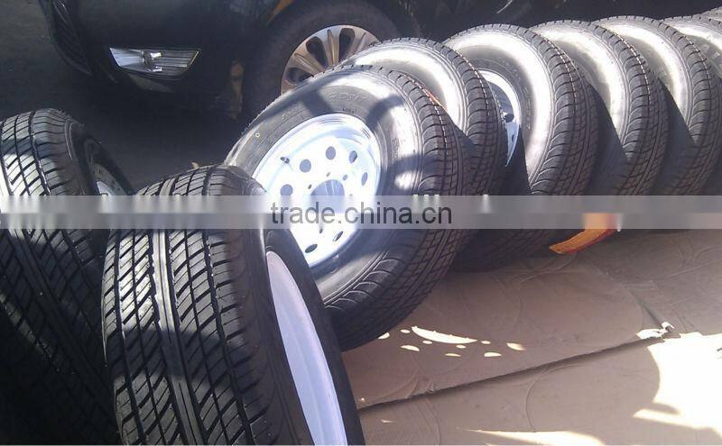 jinyu tires assembled with wheel