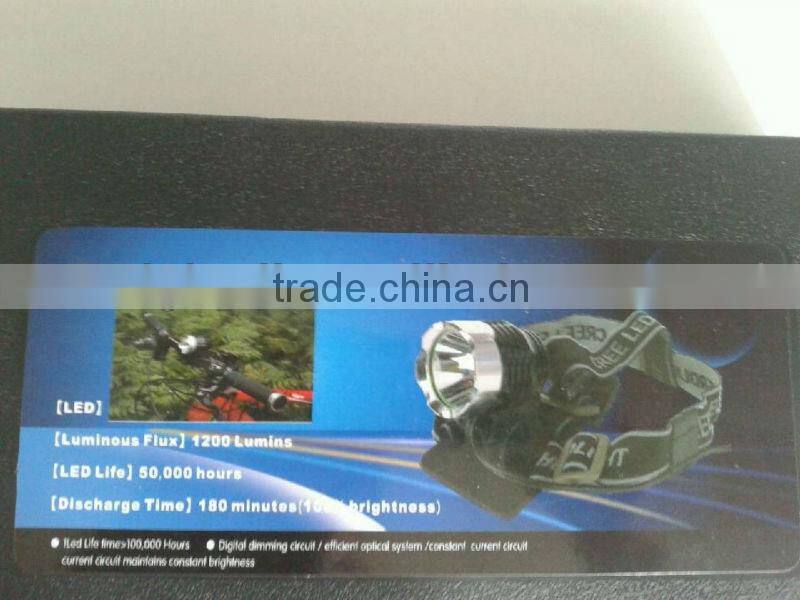 1200 lumens headlight