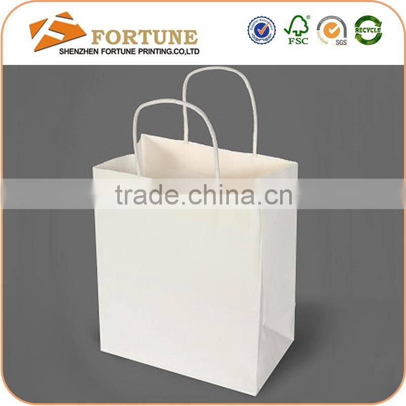 Recyclable Design Custom Shopping Packing Bag Made of Kraft Paper