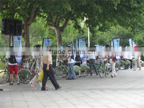 Hot sales outdoor backpack flag stand