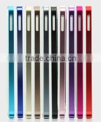New Ultra Thin 0.7mm Aluminum Alloy Bumper Mobile Phone Case Cover Fits For HTC ONE M7