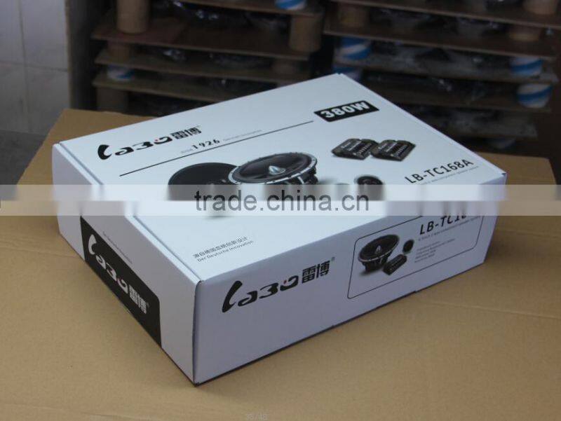 New arrival brand new 6.5" speaker for car with peak power 380W super bass speaker