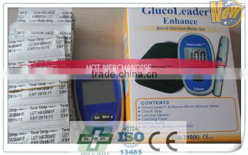 PC downloading FDA certificate oem blood glucose meter new blood glucose meter Enhance