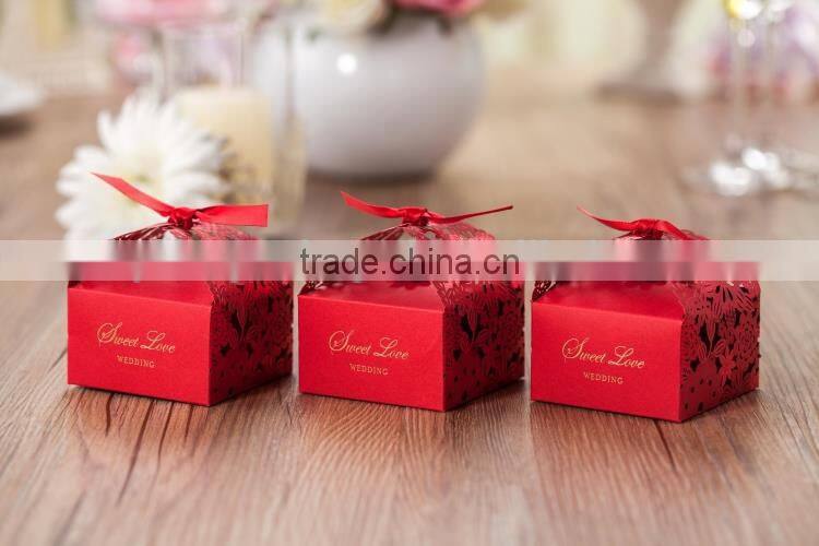 Handmade Feature clear box gift wedding candy