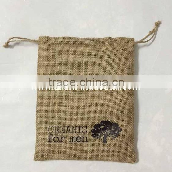 Oct new large Hemp Jewelry Pouches With Logo Printed