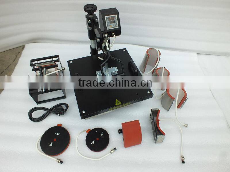 Sunmeta sublimation 6 in 1 combo heat press machine