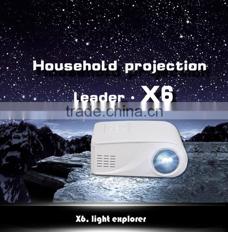 Portable HD 1080P Meeting Advertisement Multimedia Led Video Projector