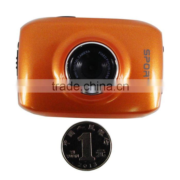 DV-123SA Cheap 720P HD Sports Helmet Car DVR Waterproof Action Camera action camera