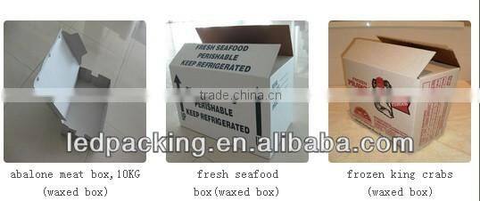 Better Waxed Corrugated Box For Seafood