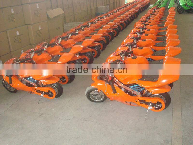 49cc mini cool pocket bike for kids with CE 2 stroke air cooled